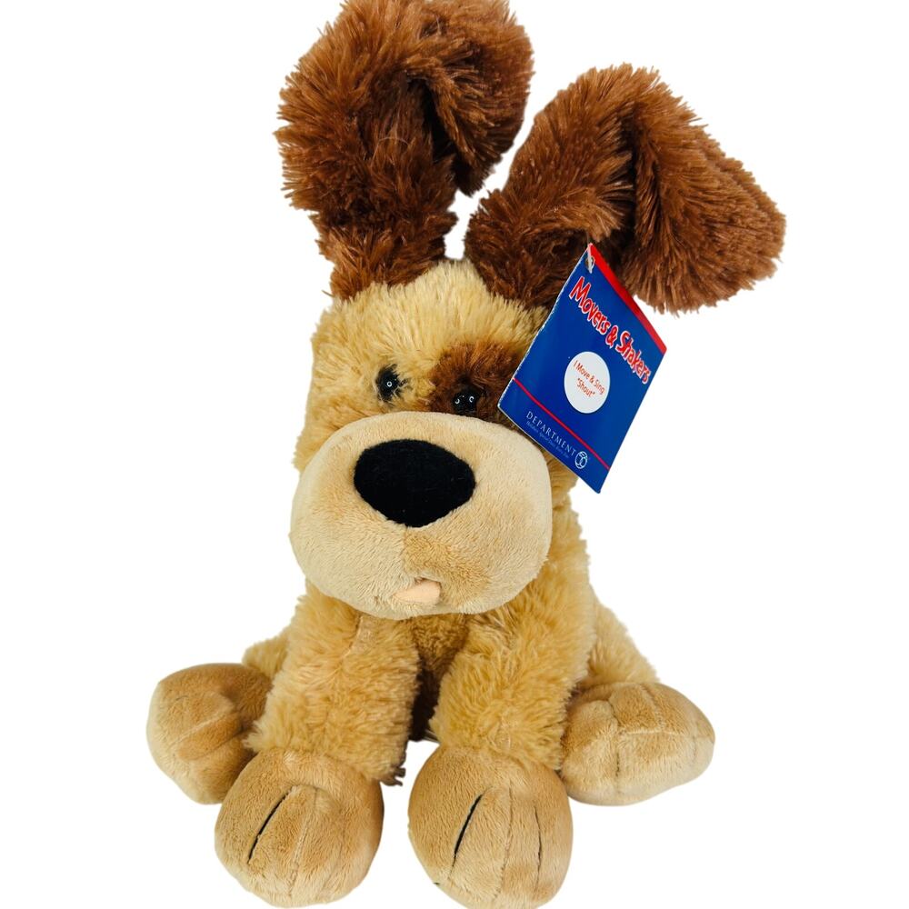 Department 56 Mover and Shakers Dog Moves and Sings Shout 2006 Crooning Critters